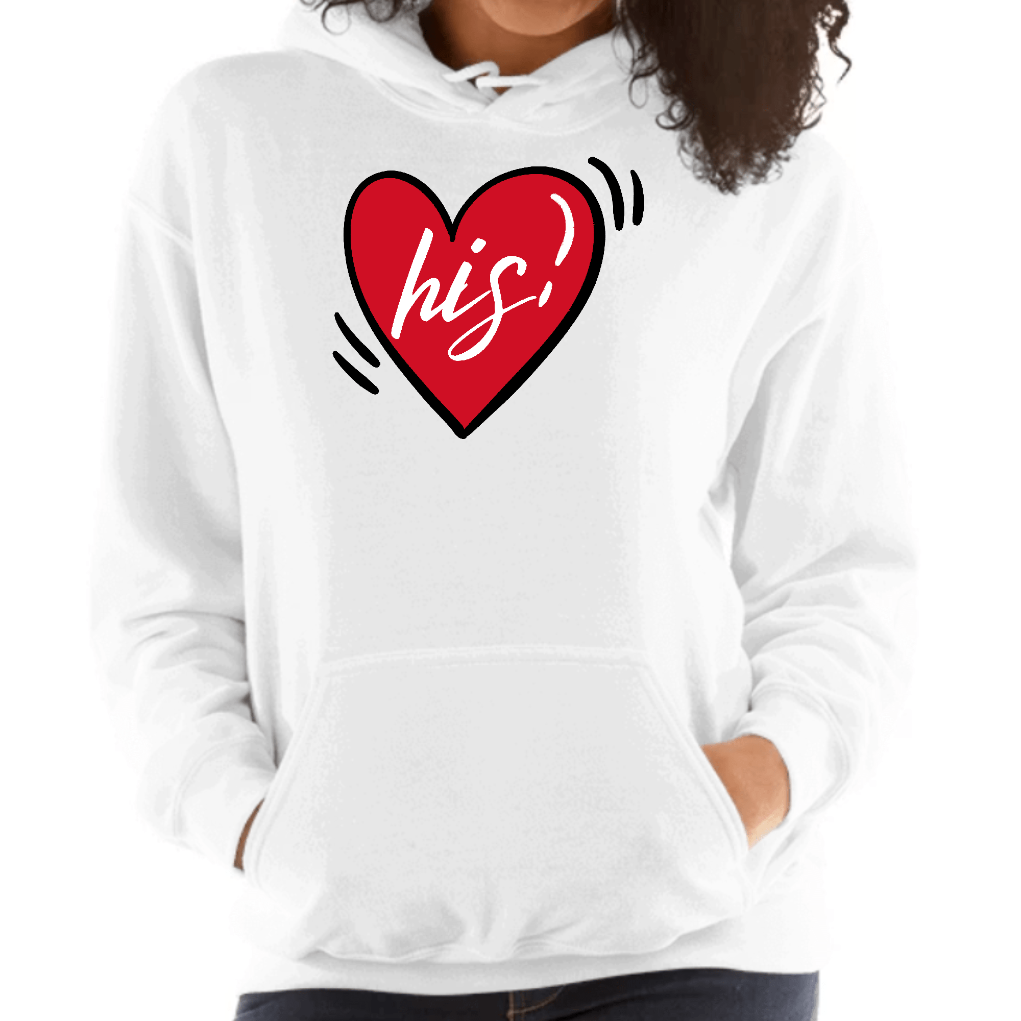 Womens Hoodie, Say it Soul His Heart, Couples - Wear and Wander