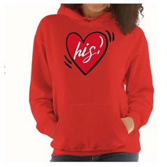 Womens Hoodie, Say it Soul His Heart, Couples - Wear and Wander