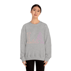 Womens LA Gradient Crewneck Sweatshirt - Wear and Wander