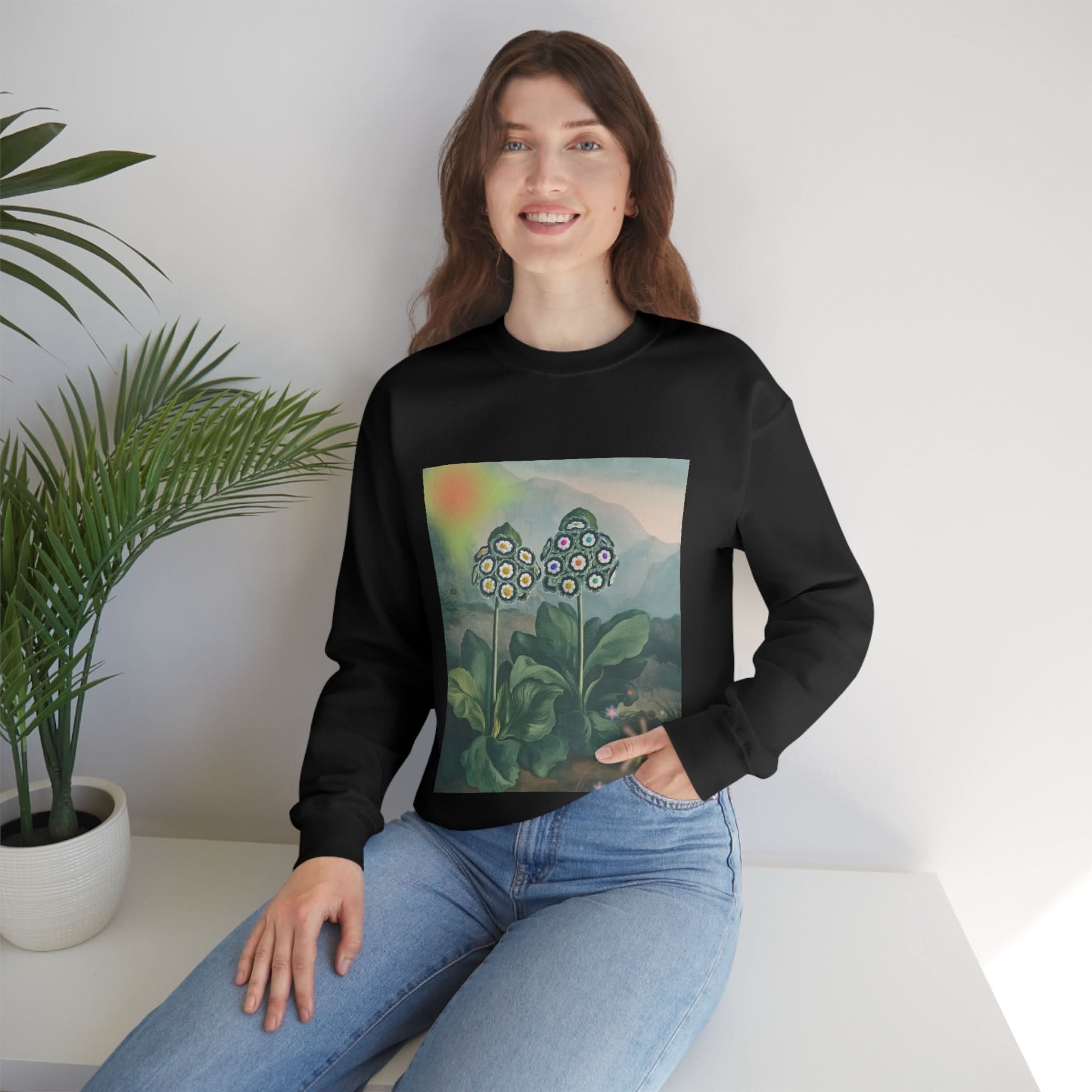 Womens Majestic Life Of Plants Sweatshirt - Wear and Wander