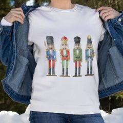 Womens Nutcracker Toy Soldiers Sweatshirt - Wear and Wander