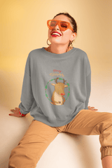 Womens Reindeer Crewneck Sweatshirt - Wear and Wander
