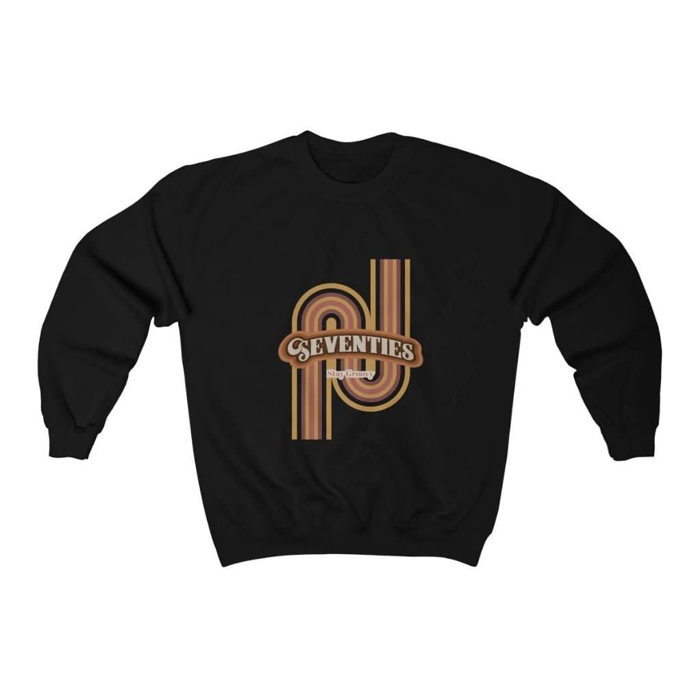 Womens Retro 70's Crewneck Sweatshirt - Wear and Wander