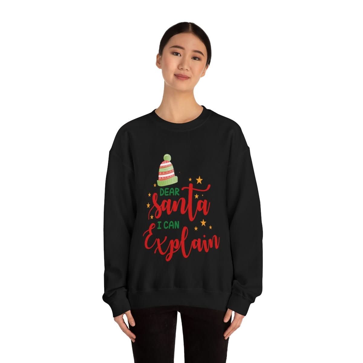 Womens Santa I Can Explain Sweatshirt - Wear and Wander