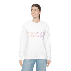 Womens Texas Gradient Crewneck Sweatshirt - Wear and Wander