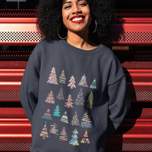 Womens The Christmas Tree Sweatshirt - Wear and Wander