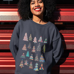 Womens The Christmas Tree Sweatshirt - Wear and Wander