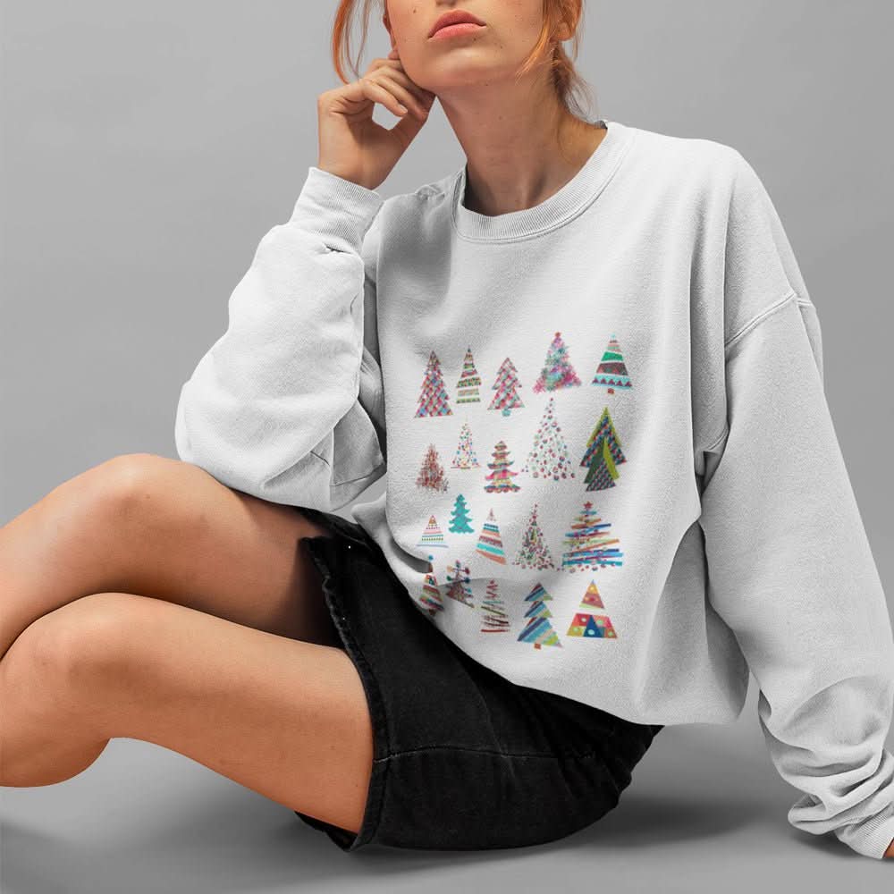 Womens The Christmas Tree Sweatshirt - Wear and Wander