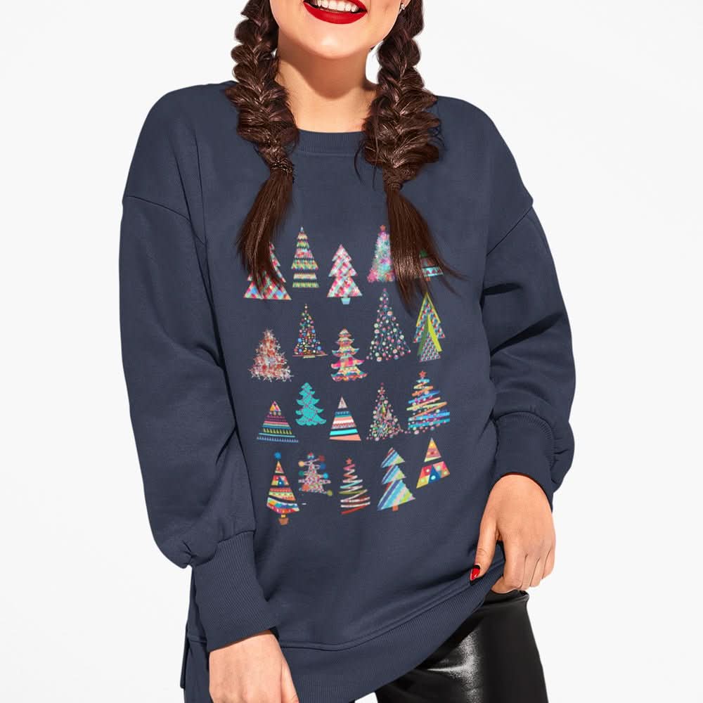 Womens The Christmas Tree Sweatshirt - Wear and Wander
