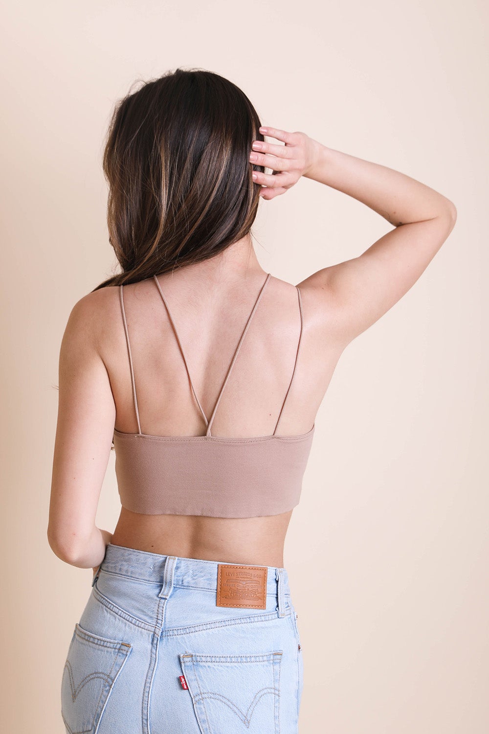 Y - Neck Plunge Crop Top - Wear and Wander