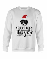 You've Been Baaah'd This Year Christmas Sweatshirt - Wear and Wander