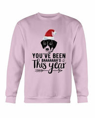 You've Been Baaah'd This Year Christmas Sweatshirt - Wear and Wander